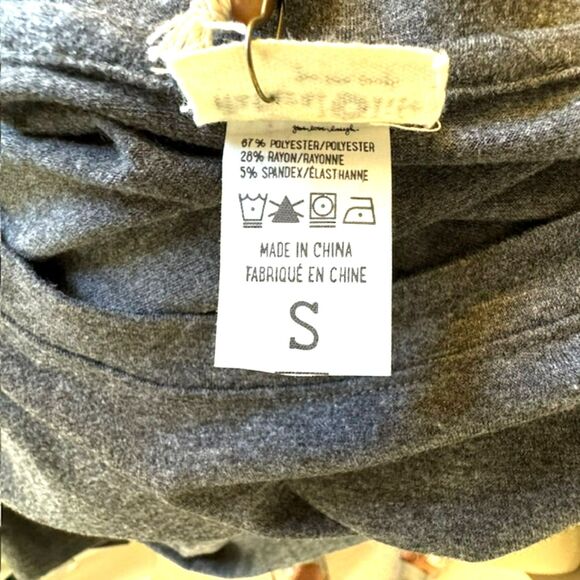 NATURAL LIFE FRANKIE KNIT MAXI DRESS HEATHER GRAY & PINK SIZE SMALL NWT - Picture 14 of 15